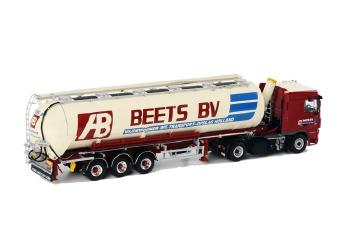 Beets DAF XF 105 Space Cab Bulk Trailer Kipper  3軸 /WSIダブリューエスアイ 1/50 　 9905