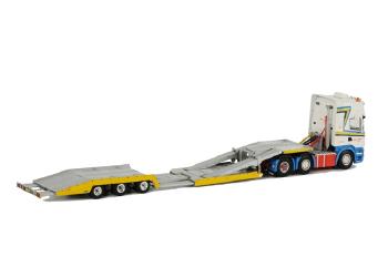 ギャラリービューアに画像をロードする, Johan van der Zand SCANIAスカニア R Topline Trucktransporter  3軸 /WSIダブリューエスアイ 1/50 　 9875
