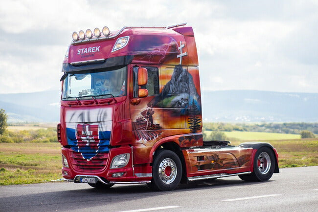 ギャラリービューアに画像をロードする, 【予約】2017年4-6月以降発売予定Starek DAF XF SSCトラック トラクタヘッド /WSI  建設機械模型 工事車両 1/50 ミニチュア
