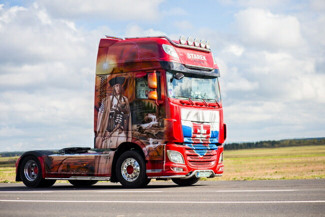 ギャラリービューアに画像をロードする, 【予約】2017年4-6月以降発売予定Starek DAF XF SSCトラック トラクタヘッド /WSI  建設機械模型 工事車両 1/50 ミニチュア
