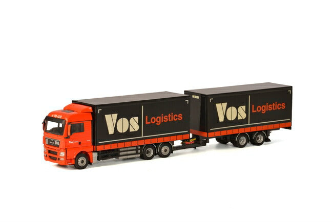 【予約】4-6月以降発売予定Vos Logistics MAN TGX XLX Combi トラック /WSI  建設機械模型 工事車両 1/50 ミニチュア
