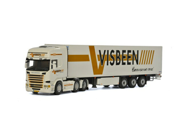 【予約】2017年4-6月以降発売予定Visbeen SCANIAスカニア R Streamline Topline リーファートレーラー Thermoking  3軸トラック /WSI  建設機械模型 工事車両 1/50 ミニチュア