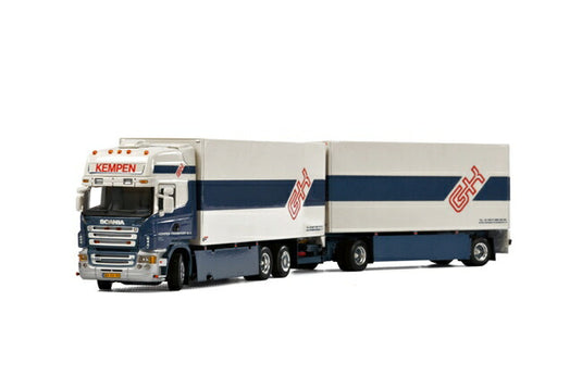 Kempen Transport SCANIAスカニア R Topline Combiトラック /WSI  建設機械模型 工事車両 1/50 ミニチュア