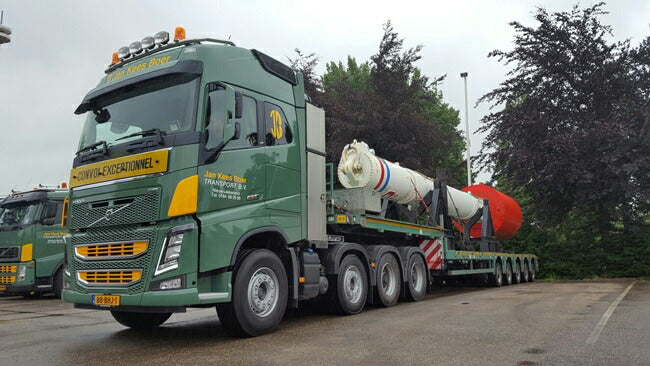 【予約】4-6月以降発売予定Jan Kees Boer Volvoボルボ FH4 Globetrotter ノーテブーム Multi-PX 5 Axle トラック /WSI  建設機械模型 工事車両 1/50 ミニチュア