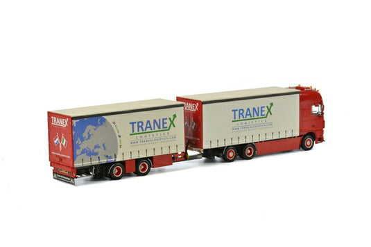 Tranex DAF XF 105 Super Space Cab Combiトラック /WSI  建設機械模型 工事車両 1/50 ミニチュア