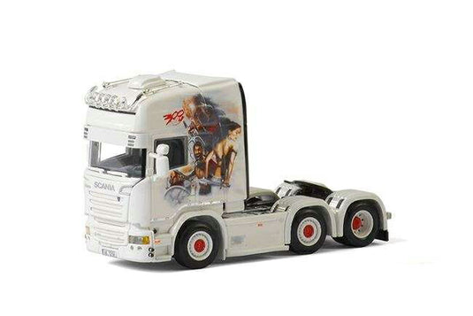 TiDe Spedition Scania R Streamline Topline 01-2102 diecast scale truc /WSI  1/50 ミニチュア 建設機械模垁E工事車両