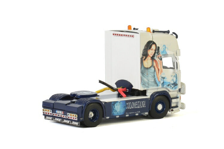 ギャラリービューアに画像をロードする, Kenny Coin Transports SCANIA R STREAMLINE TOPLINE 4X2 トラック トラクタ/建設機械模型 工事車両 WSI 1/50 ミニチュア
