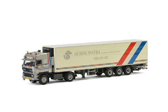 Schouwstra DAF 3600 reefer trailer  /WSI  1/50 ミニチュア 建設機械模垁E工事車両