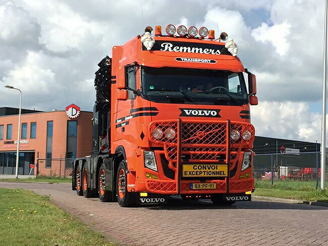 ギャラリービューアに画像をロードする, 【予約】4-6月以降発売予定Remmers VOLVO FH3 Globetrotter Palfinger 7800.2トラクタ  建設機械模型 工事車両 WSI 1/50 ミニチュア
