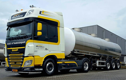 【予約】2018年1-3月以降発売予定Peter Mulder DAF XF SSC　Tanker Liquid 3軸トラック  建設機械模型 工事車両 WSI 1/50 ミニチュア