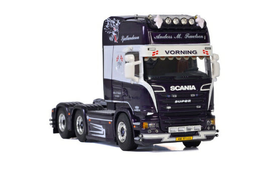 Anders M. Truelsen SCANIA STREAMLINE TOPLINE 6x2 TAG AXLEトラクタ  /建設機械模型 工事車両 WSI 1/50 ミニチュア