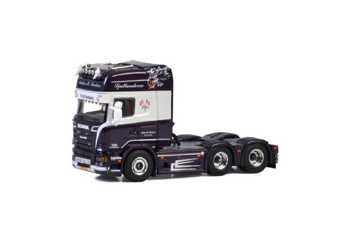 Anders M. Truelsen SCANIA STREAMLINE TOPLINE 6x2 TAG AXLEトラクタ  /建設機械模型 工事車両 WSI 1/50 ミニチュア