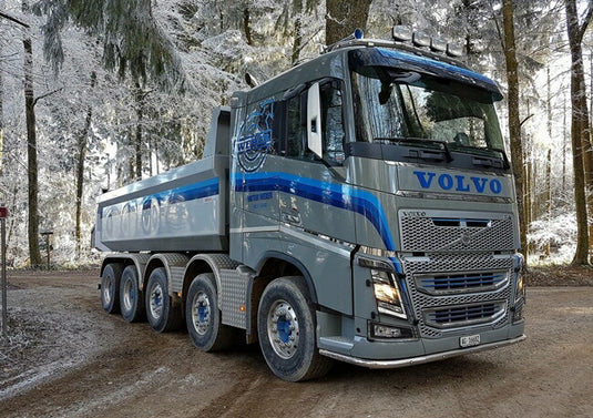 【予約】2018年1-3月以降発売予定Viktor Weber AG Volvo FH4 Sleeper Cab Tipperダンプ 5軸ダンプ  建設機械模型 工事車両 WSI 1/50 ミニチュア