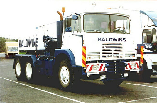 【予約】4-6月以降発売予定Baldwins Crane Hire FTF F Serie Ballast Boxトラック  建設機械模型 工事車両 WSI 1/50 ミニチュア