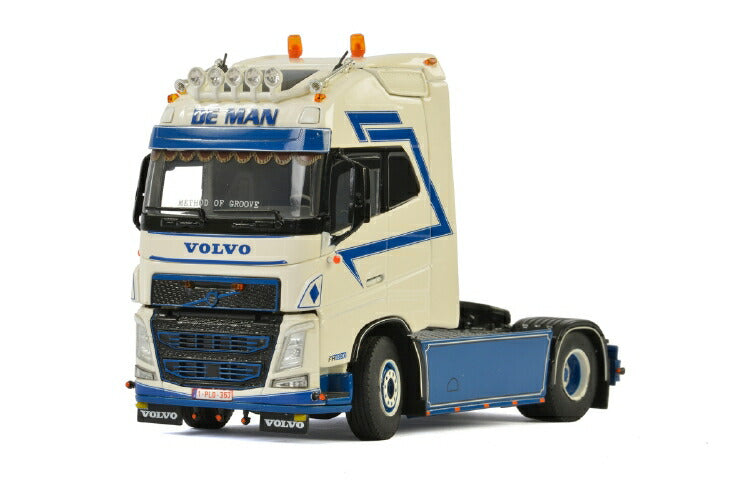 ギャラリービューアに画像をロードする, De Man Transport VOLVO FH4 GLOBETROTTER XL 4x2 トラック トラクタ/建設機械模型 工事車両 WSI 1/50 ミニチュア
