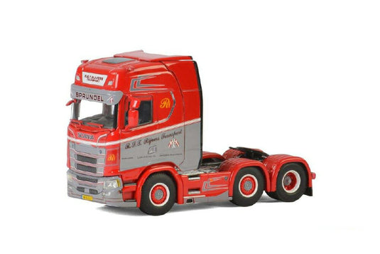RST Rijvers Scania S Highline CS20H  /WSI  1/50 ミニチュア 建設機械模垁E工事車両