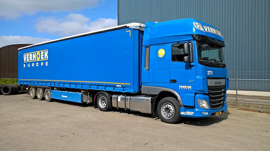 【予約】4-6月以降発売予定Verhoek Europe DAF XF SSCトラック  建設機械模型 工事車両 WSI 1/50 ミニチュア