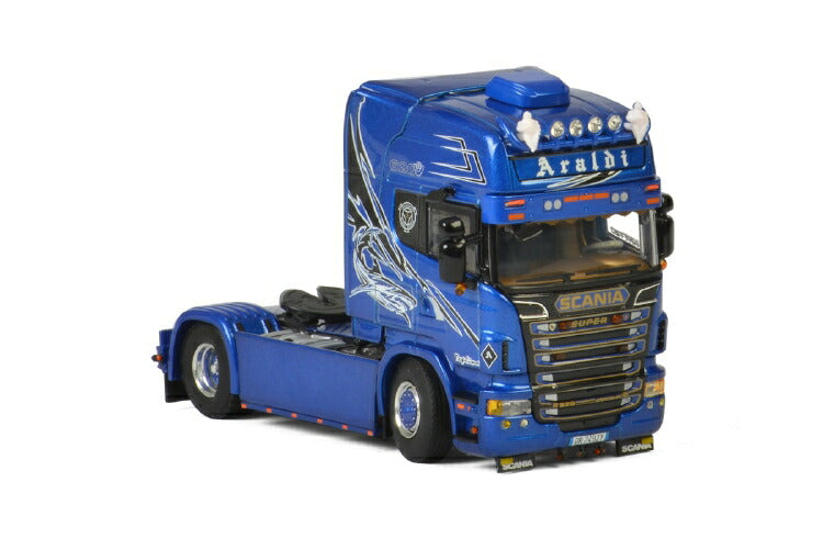 ギャラリービューアに画像をロードする, Araldi SCANIA R6 TOPLINE 4x2 トラック トラクタ/建設機械模型 工事車両 WSI 1/50 ミニチュア
