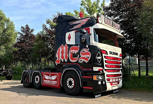 【予約】4-6月以降発売予定MTS Maik Terpe Scaniaスカニア R Streamline Toplineトラクタ  建設機械模型 工事車両 WSI 1/50 ミニチュア