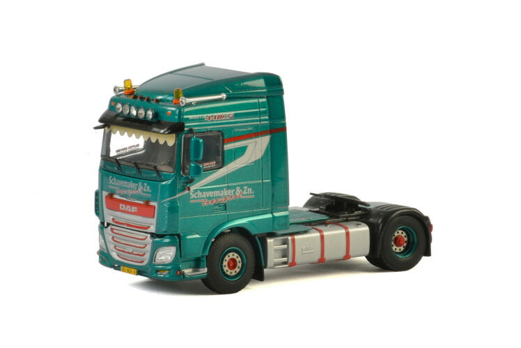 ギャラリービューアに画像をロードする, Schavemaker DAF XF SCトラクタ  建設機械模型 工事車両 WSI 1/50 ミニチュア
