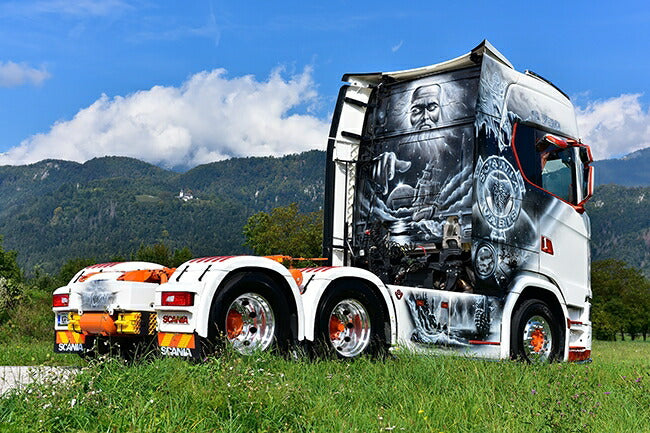 ギャラリービューアに画像をロードする, 【予約】4-6月以降発売予定Floro d.o.o Scaniaスカニア S Highline CS20Hトラクタ  建設機械模型 工事車両 WSI 1/50 ミニチュア
