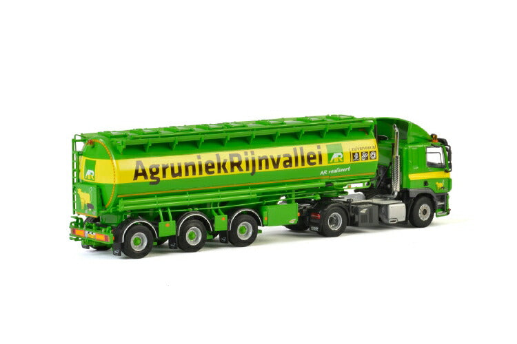 ギャラリービューアに画像をロードする, AgruniekRijnvallei DAF CF SLEEPER CAB 4x2 BULK TRAILER / ANIMAL FEED  3軸 トラック/建設機械模型 工事車両 WSI 1/50 ミニチュア
