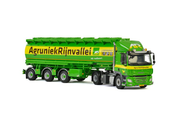 ギャラリービューアに画像をロードする, AgruniekRijnvallei DAF CF SLEEPER CAB 4x2 BULK TRAILER / ANIMAL FEED  3軸 トラック/建設機械模型 工事車両 WSI 1/50 ミニチュア
