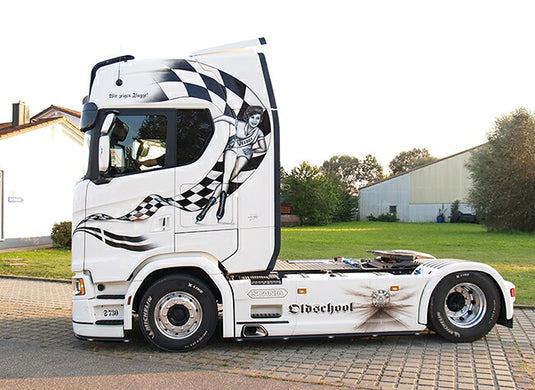【予約】4-6月以降発売予定LF Handel & Transporte Scaniaスカニア S Highline CS20Hトラクタ  建設機械模型 工事車両 WSI 1/50 ミニチュア