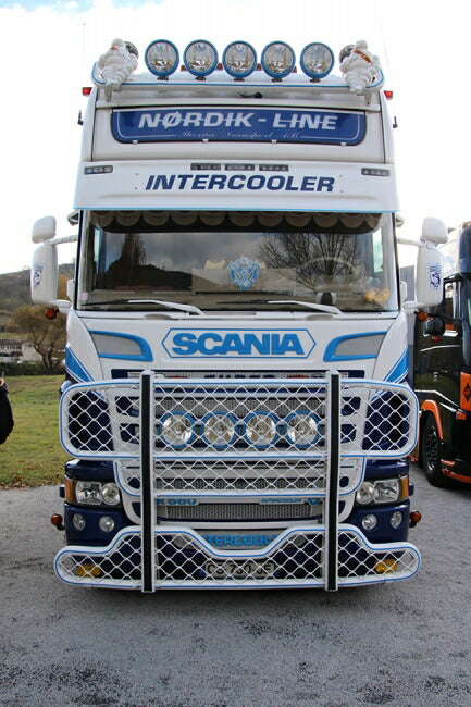 【予約】7-10月以降発売予定Hansen, Henrik Scaniaスカニア S-serie Highline 6x2トラクタ  建設機械模型 工事車両 TEKNO 1/50 ミニチュア