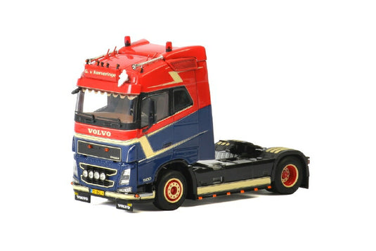 G. van Koeveringe VOLVO FH4 GLOBETROTTER 4x2 トラック トラクタ/建設機械模型 工事車両 WSI 1/50 ミニチュア