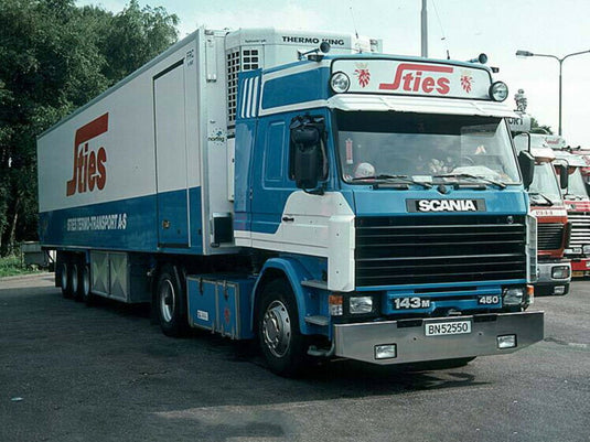 【予約】2020年1-3月以降発売予定Sties SCANIA 3 SERIES 4X2 リーファートレーラー | CLASSIC  3軸 トラック/建設機械模型 工事車両 WSI 1/50 ミニチュア