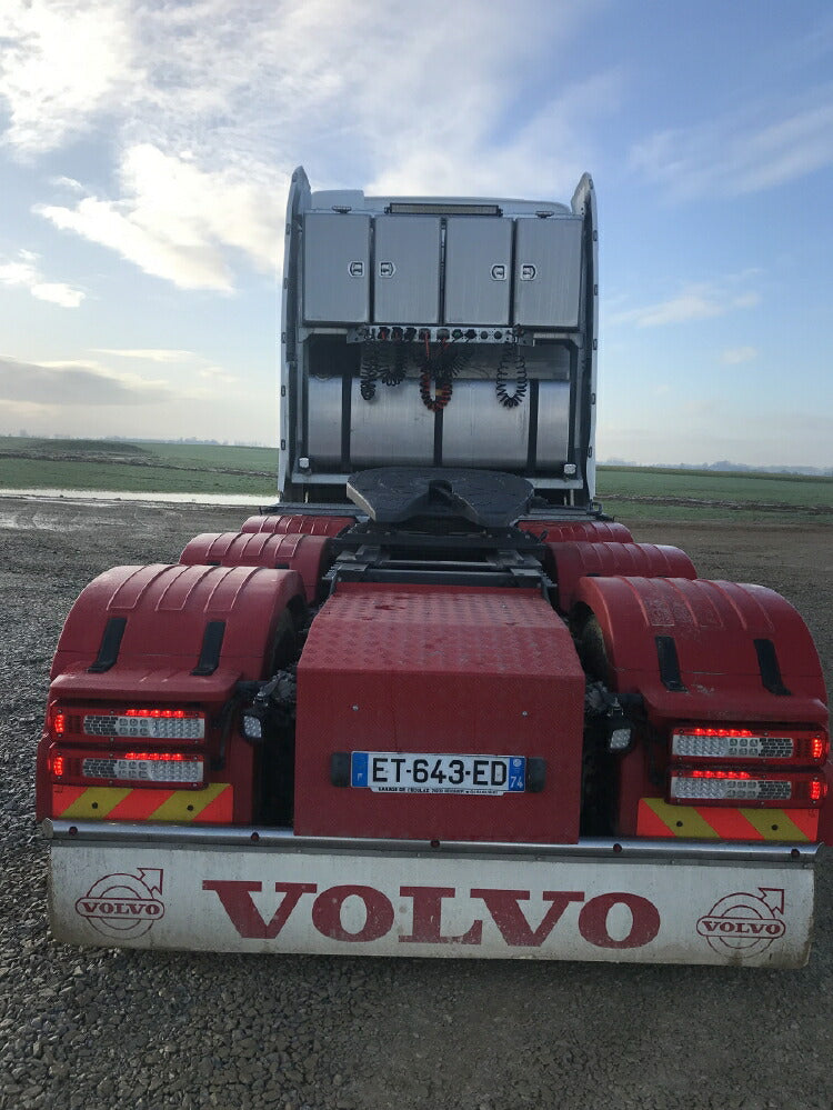 ギャラリービューアに画像をロードする, 【予約】10-12月以降発売予定S.E. Lavage VOLVO FH4 GLOBETROTTER 8X4 バラストトレーラー - 6 AXLEトレーラー /建設機械模型 工事車両WSI 1/50 ミニチュア
