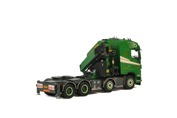 ギャラリービューアに画像をロードする, Tage Kristensen VOLVO FH4 GLOBETROTTER 8x4 + PALFINGER 7800.2 トラック トラクタ/建設機械模型 工事車両 WSI 1/50 ミニチュア
