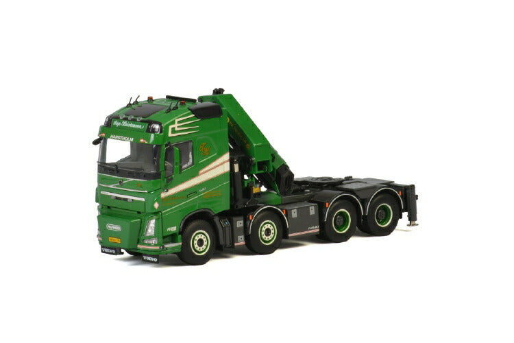 ギャラリービューアに画像をロードする, Tage Kristensen VOLVO FH4 GLOBETROTTER 8x4 + PALFINGER 7800.2 トラック トラクタ/建設機械模型 工事車両 WSI 1/50 ミニチュア
