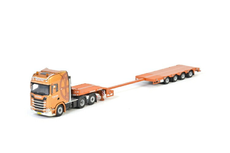 ギャラリービューアに画像をロードする, Rensink SCANIA S HIGHLINE CS20H 6x2 TAG AXLE SEMI LOWLOADER - 4軸 トラック トラクタ/建設機械模型 工事車両 WSI 1/50 ミニチュア
