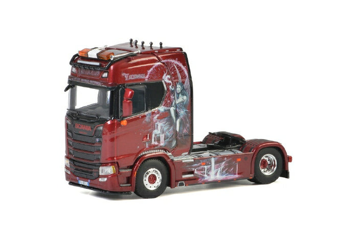 Simone SCANIA S HIGHLINE CS20H 4x2 トラック トラクタ/建設機械模型 工事車両 WSI 1/50 ミニチュア