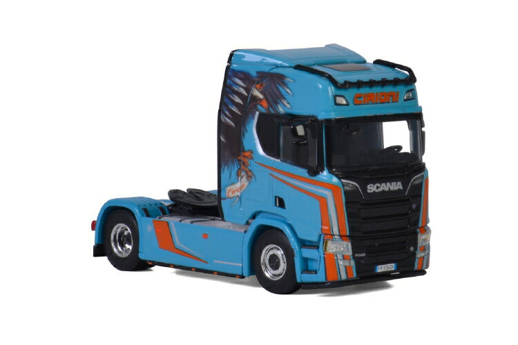 ギャラリービューアに画像をロードする, Cirioni SCANIA R HIGHLINE | CR20H 4x2トラクタ  /建設機械模型 工事車両 WSI 1/50 ミニチュア
