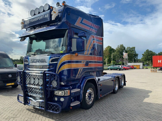 【予約】2020年4-6月以降発売予定ABS Transport SCANIA STREAMLINE TOPLINE 6x2 TAG AXLEトラック  トラクタヘッド WSI 1/50 建設機械 模型ミニカー  はたらく車重機