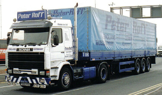 【予約】2019年4-6月以降発売予定Peter Roff SCANIA 3 SERIES 4x2 TAUTLINER - 3軸 トラック ...