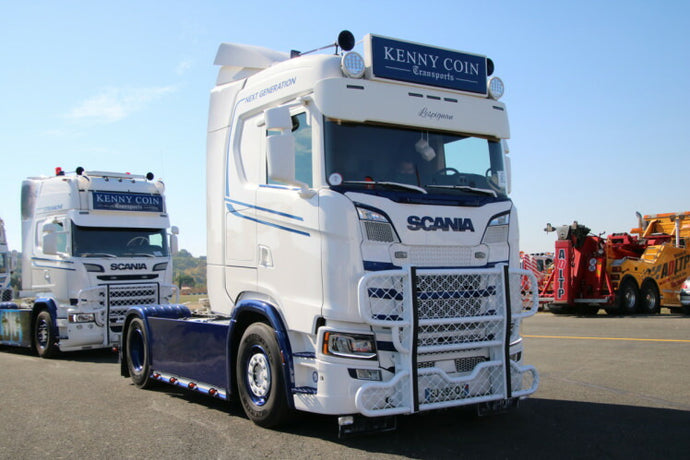 【予約】2019年1-3月以降発売予定Kenny Coin Transports SCANIA S NORMAL | CS20N 4X2トラクタ  /建設機械模型 工事車両 WSI 1/50 ミニチュア