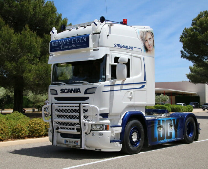 【予約】6-8月以降発売予定Kenny Coin Transports SCANIA STREAMLINE TOPLINE 4X2トラック トラクタ/建設機械模型 工事車両 WSI 1/50 ミニチュア