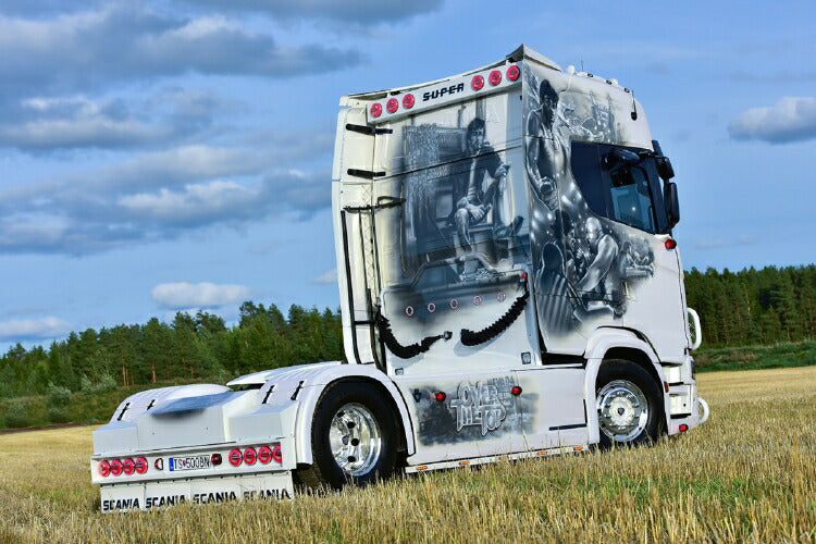 ギャラリービューアに画像をロードする, 【予約】2019年4-6月以降発売予定Martin Pakos SCANIA S HIGHLINE | CS20H 4x2 トラック トラクタ/建設機械模型 工事車両 WSI 1/50 ミニチュア
