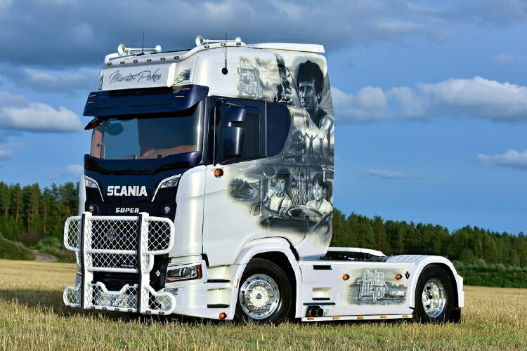 ギャラリービューアに画像をロードする, 【予約】2019年4-6月以降発売予定Martin Pakos SCANIA S HIGHLINE | CS20H 4x2 トラック トラクタ/建設機械模型 工事車両 WSI 1/50 ミニチュア
