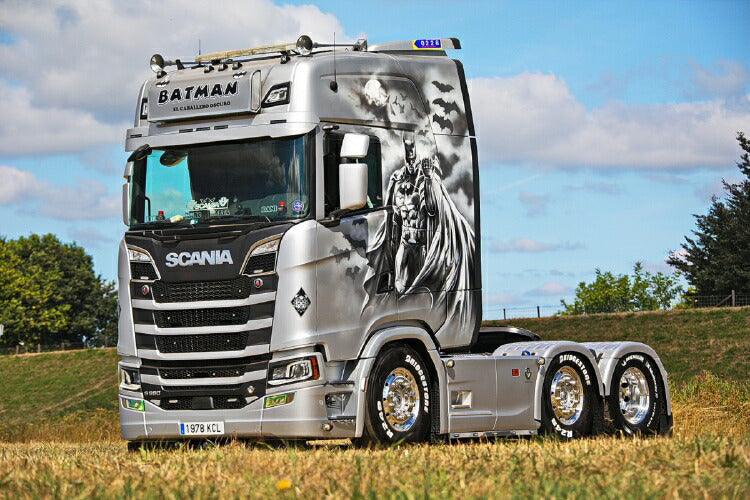 ギャラリービューアに画像をロードする, 【予約】2019年4-6月以降発売予定Daniel Garcia SCANIA S HIGHLINE CS20H 6x2 TWIN STEER トラック トラクタ/建設機械模型 工事車両 WSI 1/50 ミニチュア
