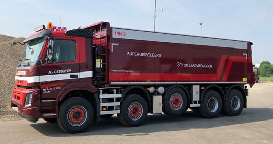 【予約】2019年6-8月以降発売予定Van Grunsven VOLVO FMX DAY CAB 10x4 TIPPER TRUCK ダンプ/建設機械模型 工事車両 WSI 1/50 ミニチュア