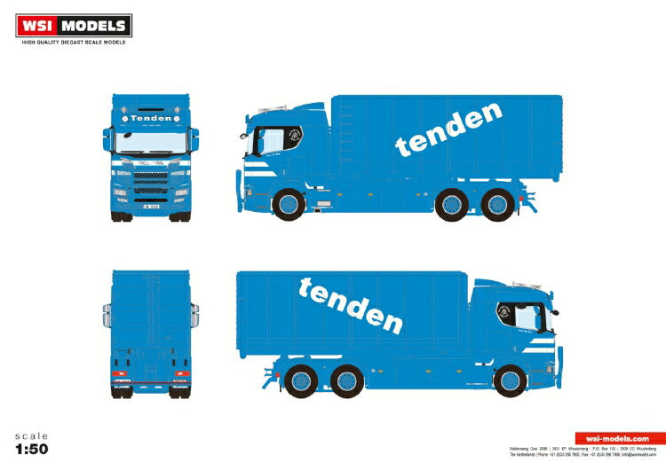 予約】10-12月以降発売予定Tenden; SCANIAスカニア R NORMAL CR20N 6x2 