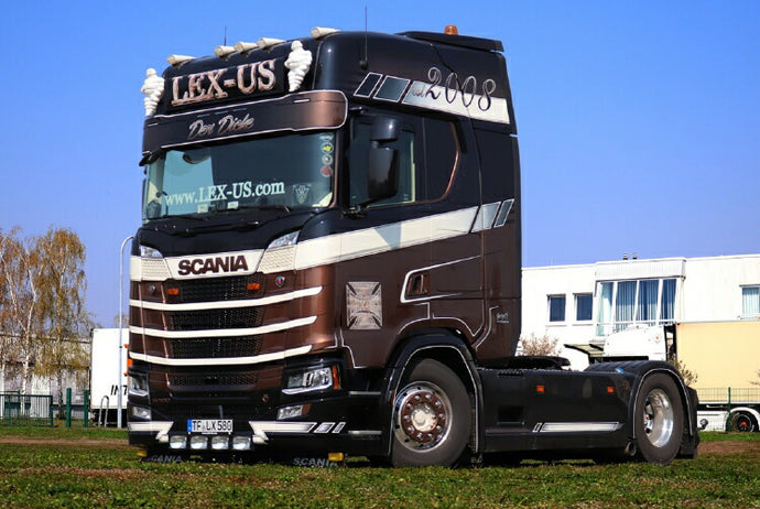 【予約】2020年1-3月以降発売予定LEX-US SCANIA S HIGHLINE CS20H 4x2 トラック トラクタヘッド/建設機械模型 工事車両 WSI 1/50 ミニチュア