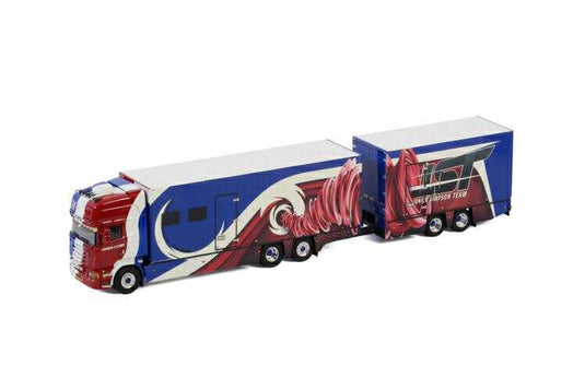 Jonker & Schut Scania R5 Topline Combi  /WSI  1/50 ミニチュア 建設機械模垁E工事車両
