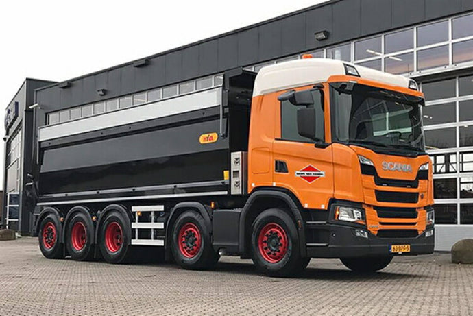 【予約】12月以降発売予定Gebr. van Kessel SCANIA G NORMAL | CG17 10X4 TIPPER TRUCKトラック ダンプ/WSI 1/50 建設機械 模型ミニカー  はたらく車 重機