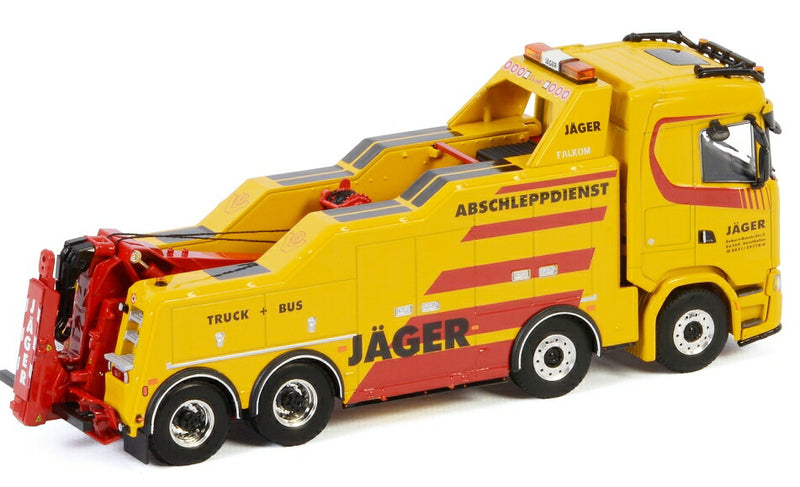 Hans Jager & Sohne oHG SCANIA S NORMAL | CS20N 8X4 FALKOMトラック/WSI 1/50 建設機械 模型ミニカー  はたらく車 重機